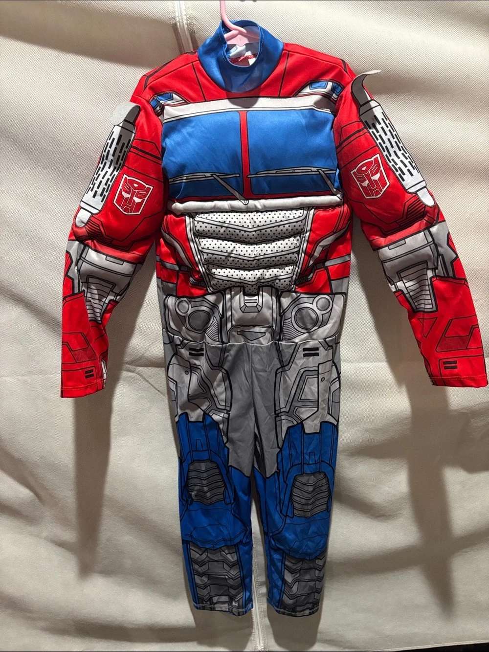 Red and Blue Robot Kids Costume by